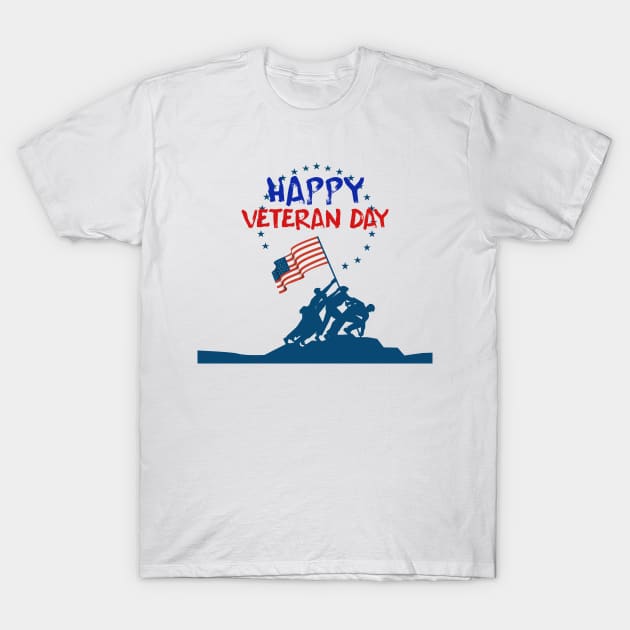 Veterans Day gift freedom father grandpa T-Shirt by Flipodesigner